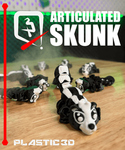 Articulated Skunk 3d model