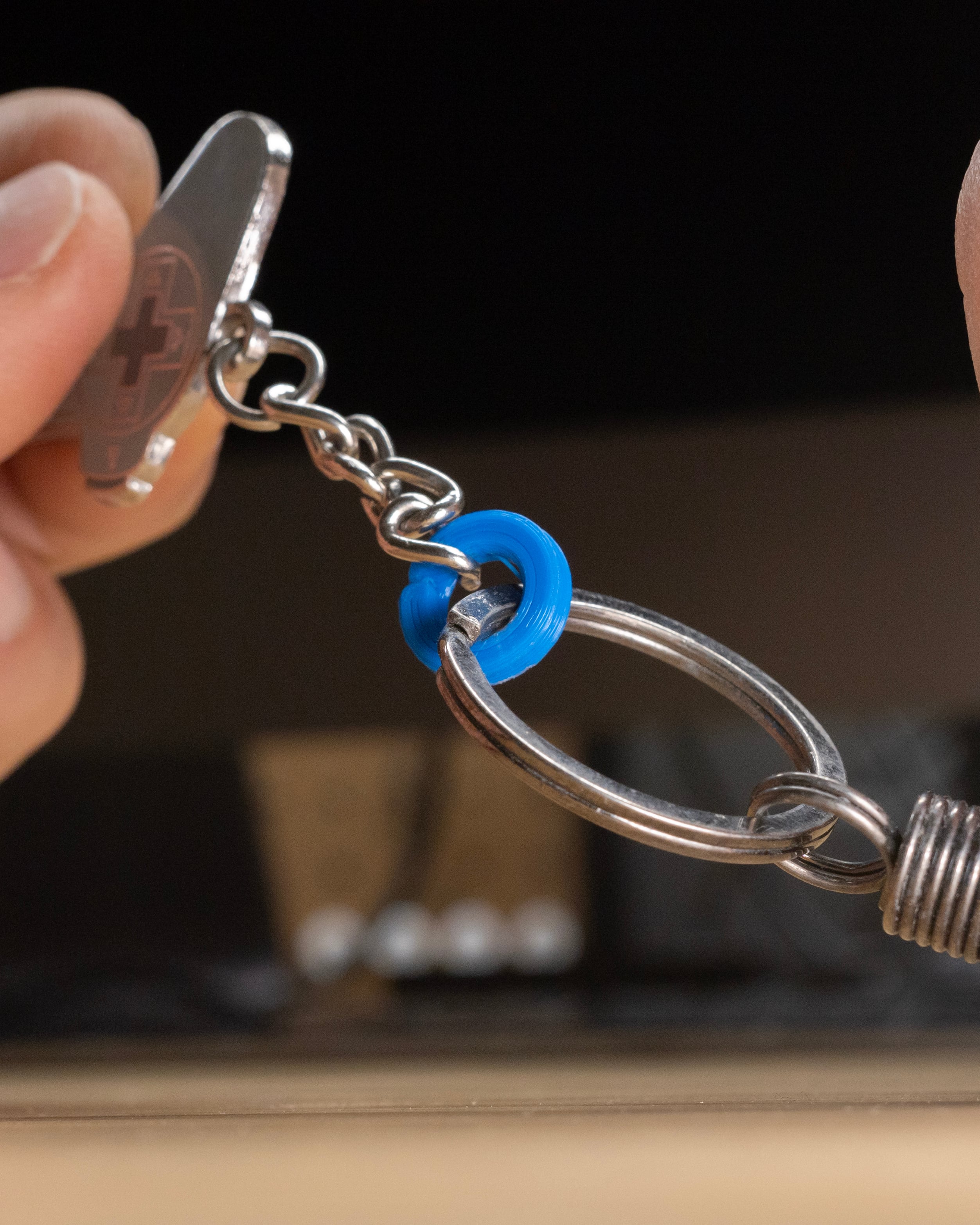 EZPZ Jumpring 0.5" // Keychain Ring 3d model
