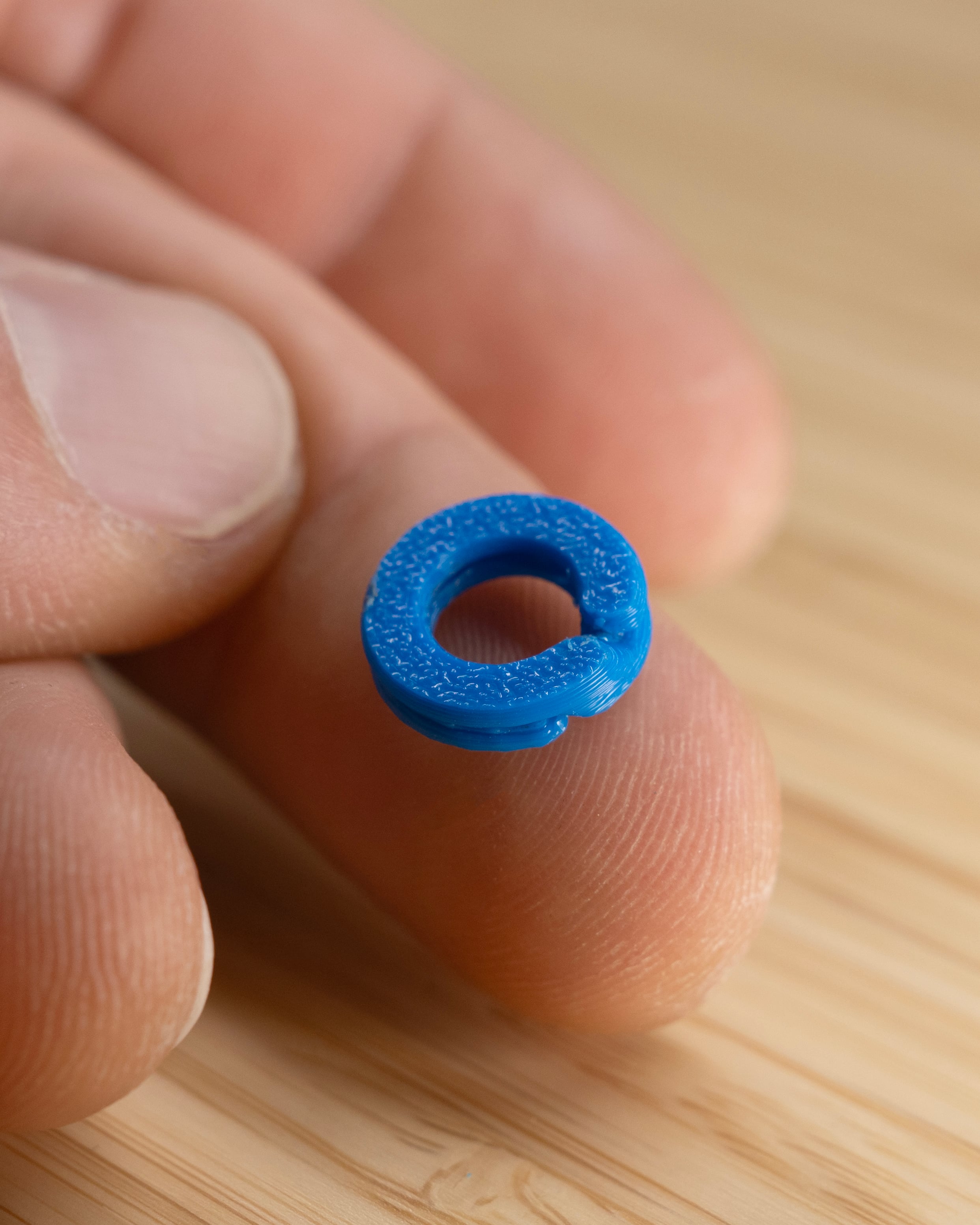 EZPZ Jumpring 0.5" // Keychain Ring 3d model