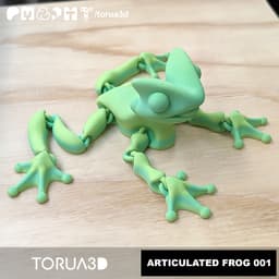 ARTICULATED FROG 001 | STL File 3d model