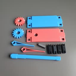 Handheld Ratchet Noisemaker 3d model