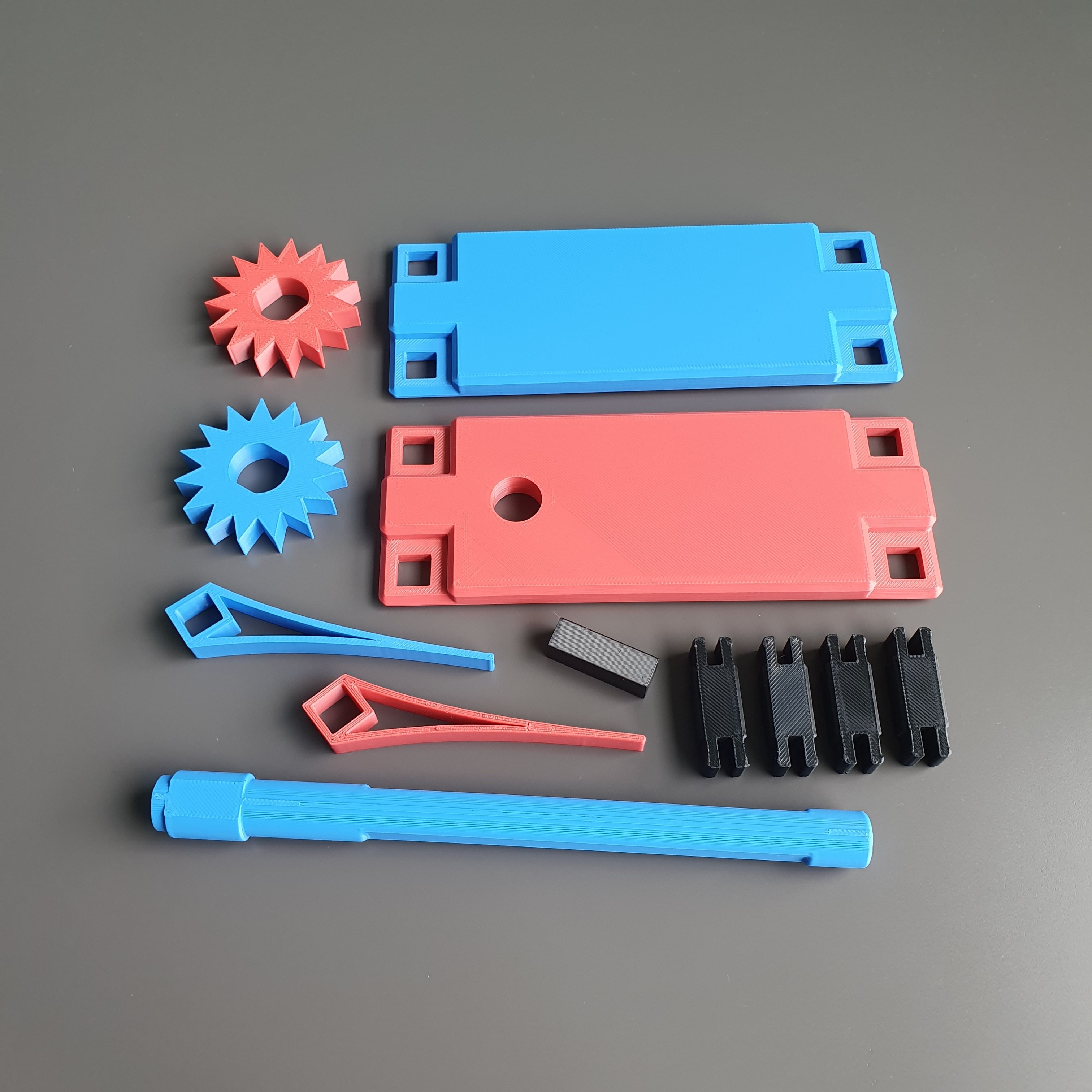 Handheld Ratchet Noisemaker 3d model