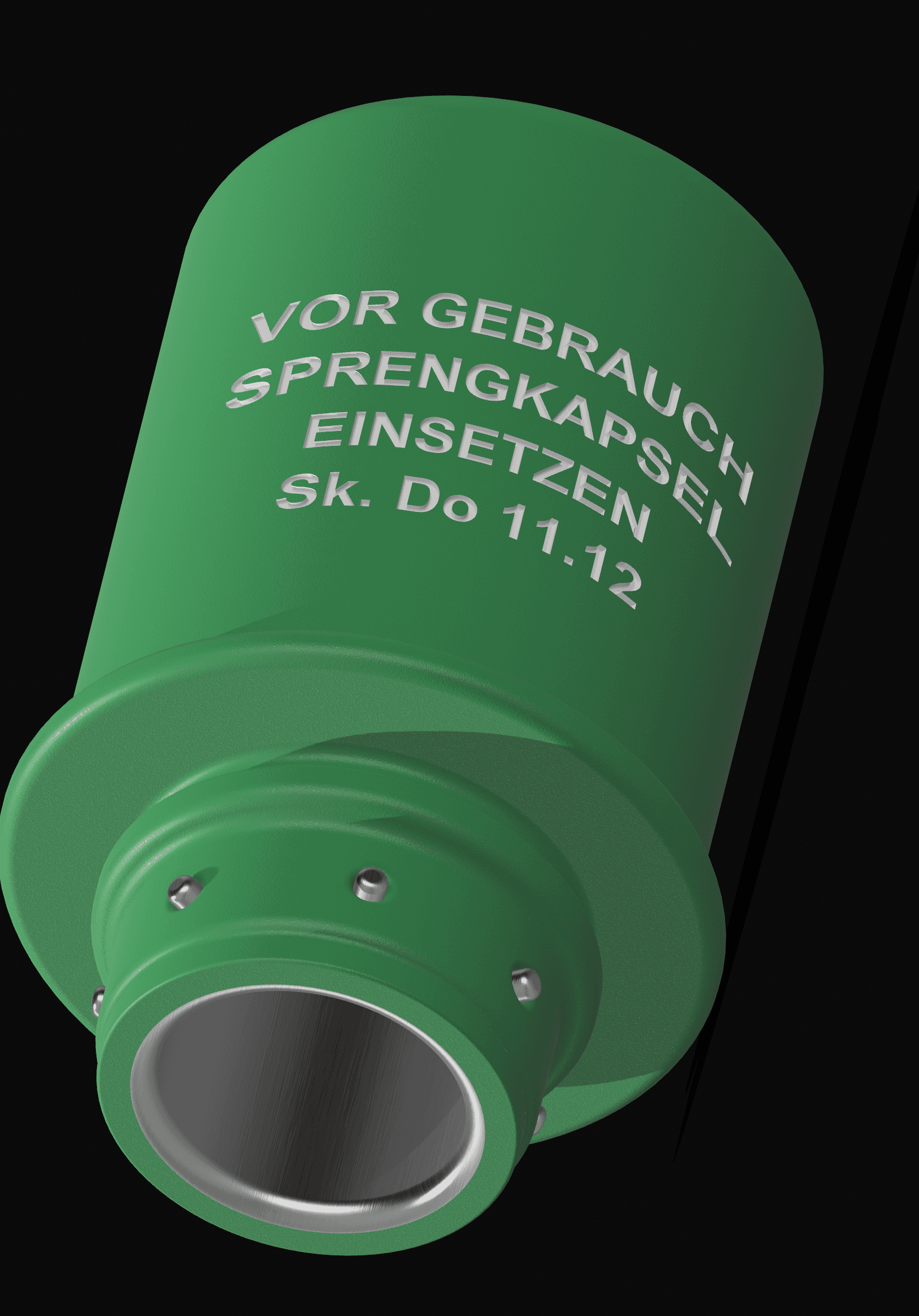 German WW2 Grenade beer Coozie.stl 3d model