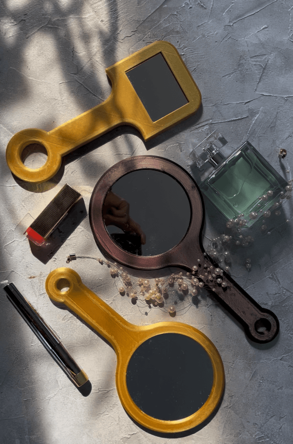 Custom Hand Mirror 3d model