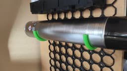 Horizontal 53mm spray can holder 3d model
