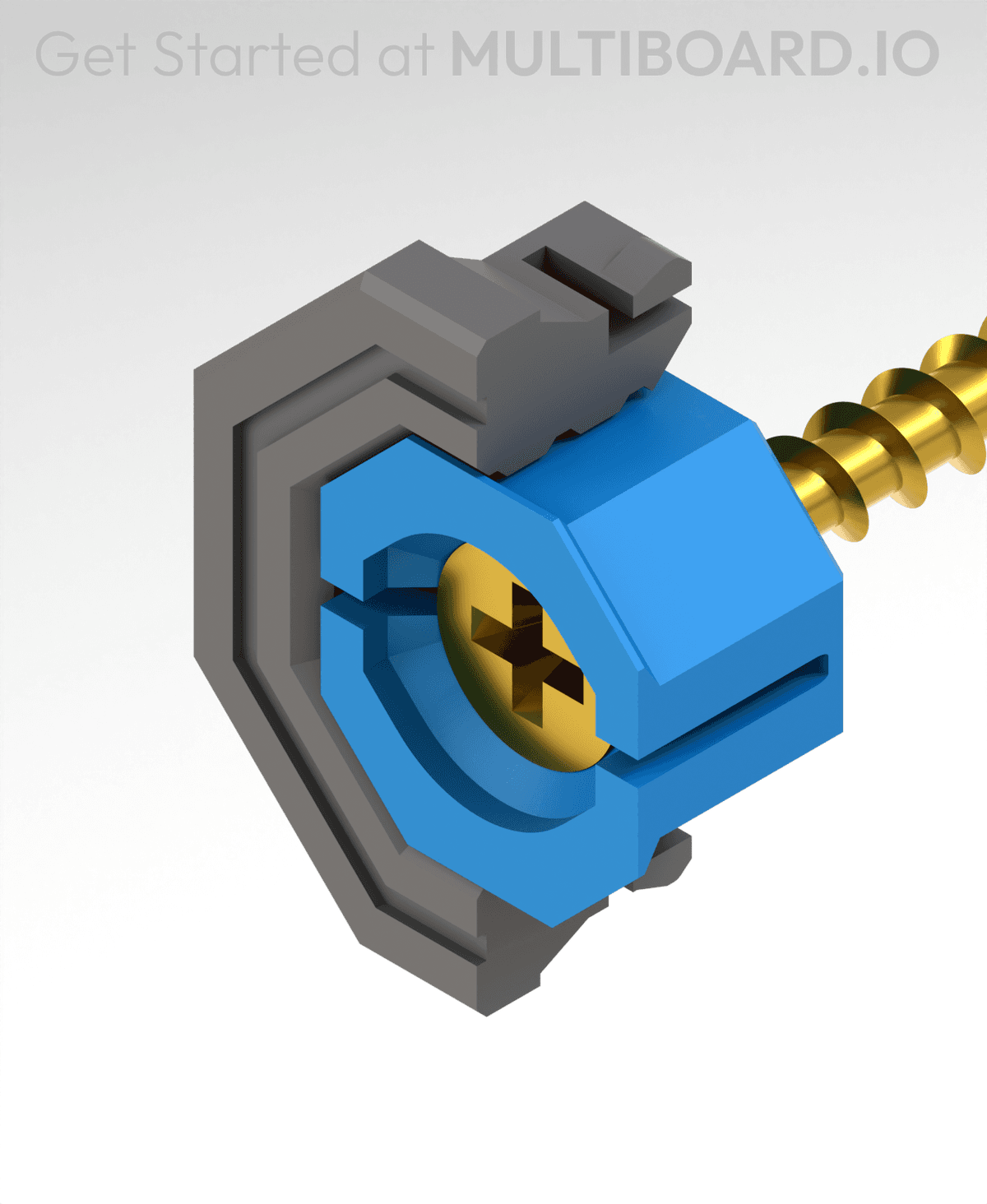 Snap Counters Raised Snap - Countersink Flush Mount - 3D model by MultiBuild on Thangs