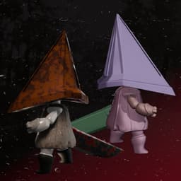 Astro Pyramid Head Silent Hill 2 / Impractical Butcher from Astro Bot / Astro's PlayRoom | PS5 3d model