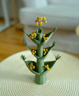 Silphium - The Ancient Plant/Vase 3d model