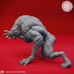 Draegloth - Tabletop Miniature (Pre-Supported) 3d model
