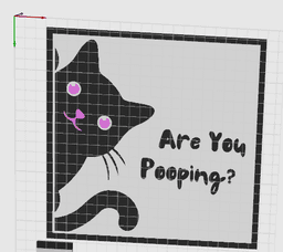 curious kitty cat 3d model