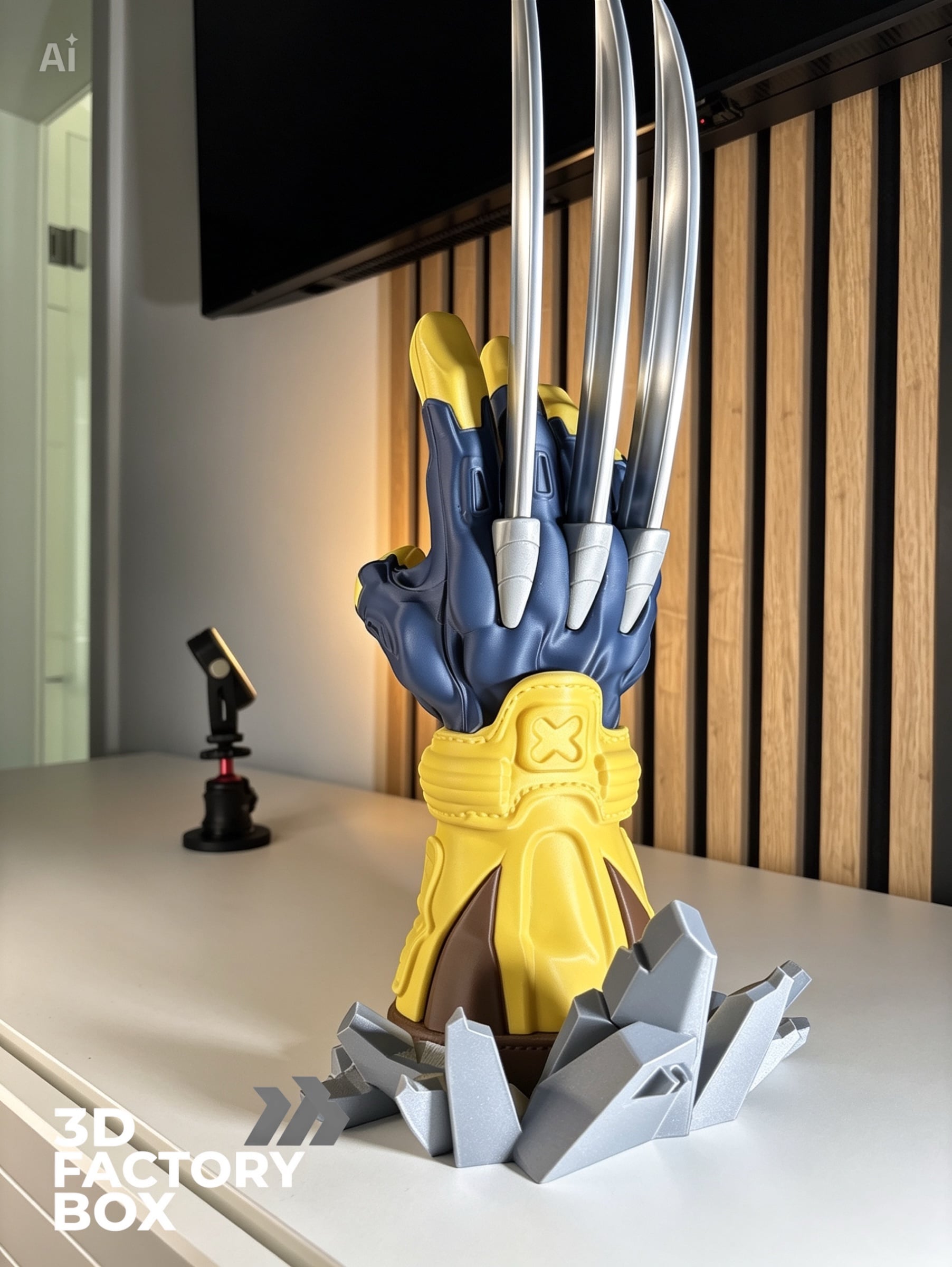Universal Controller Stand - Inspired by Wolverine 3d model