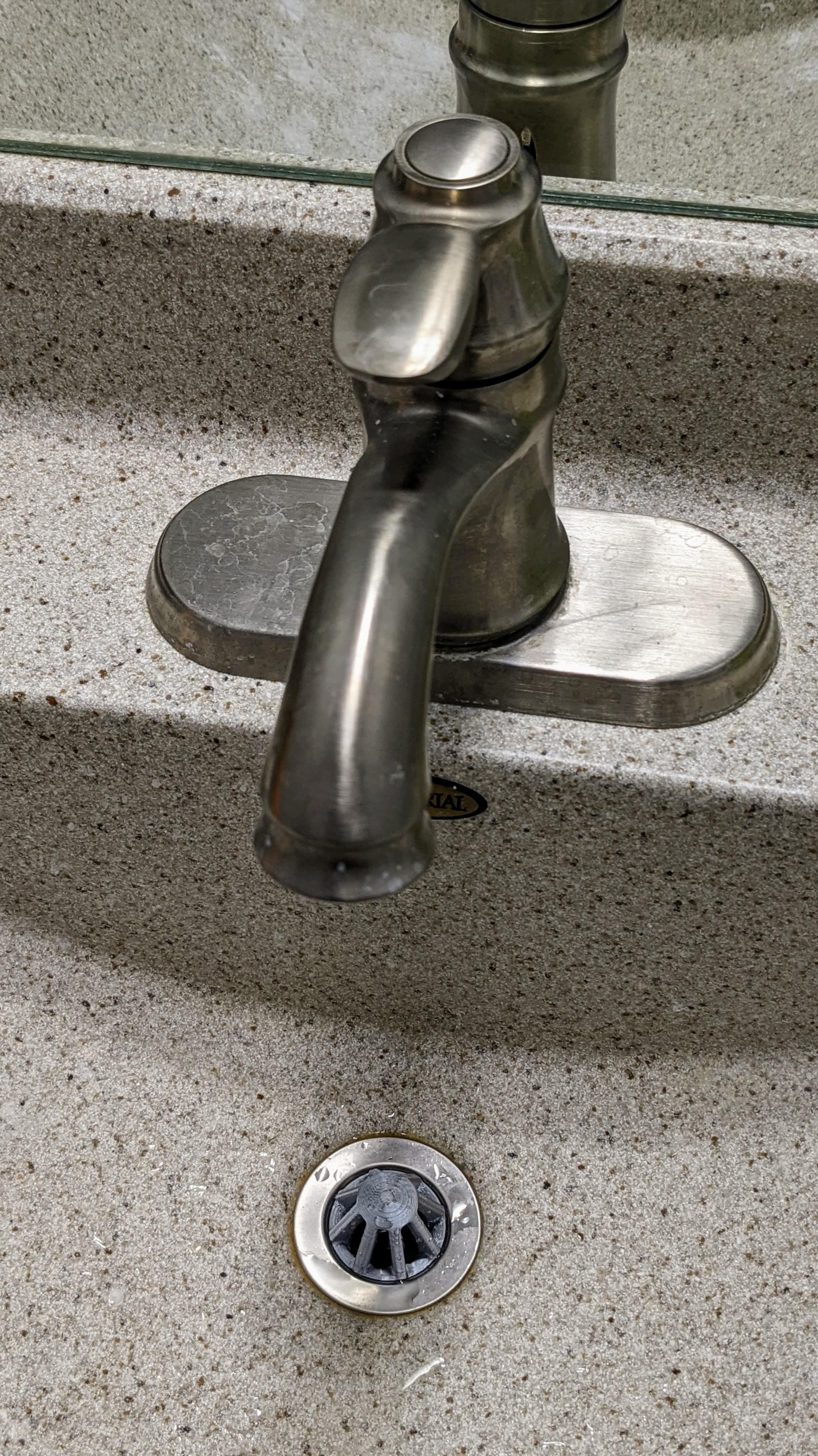Bathroom sink screen 3d model