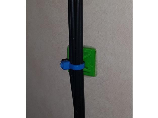 Zip tie mount 3d model
