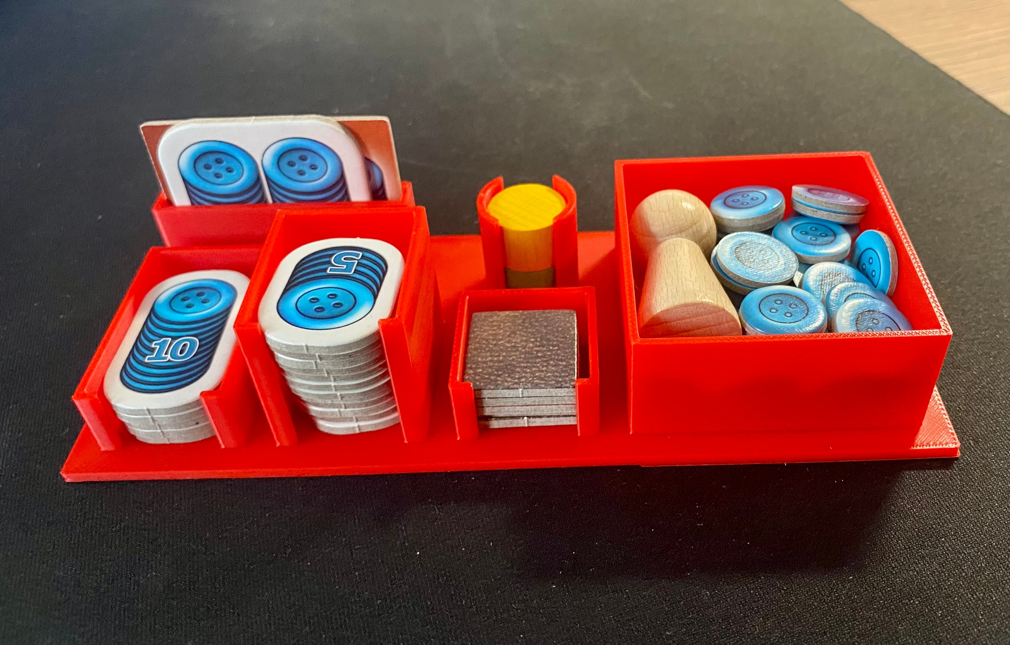 Patchwork Boardgame - Asset organizer 3d model