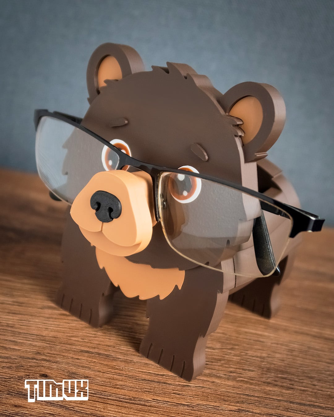BEAR GLASSES HOLDER 3d model