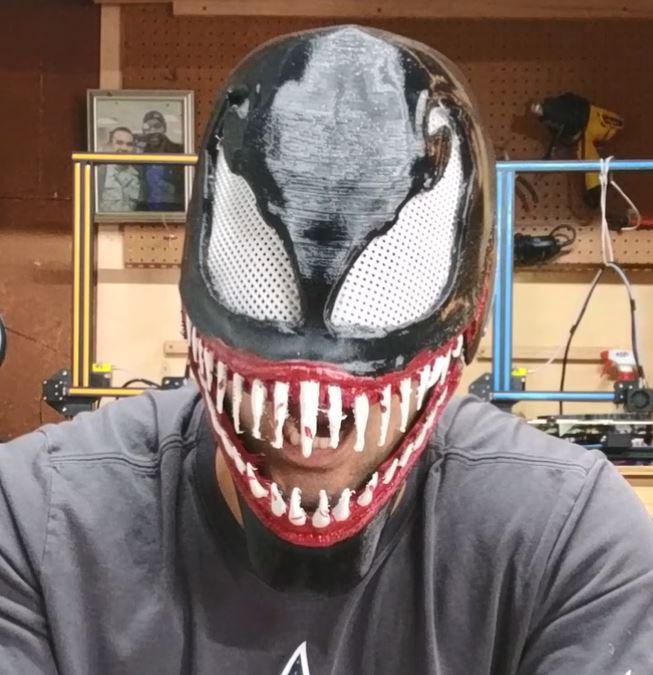 Venom Mask 3d model