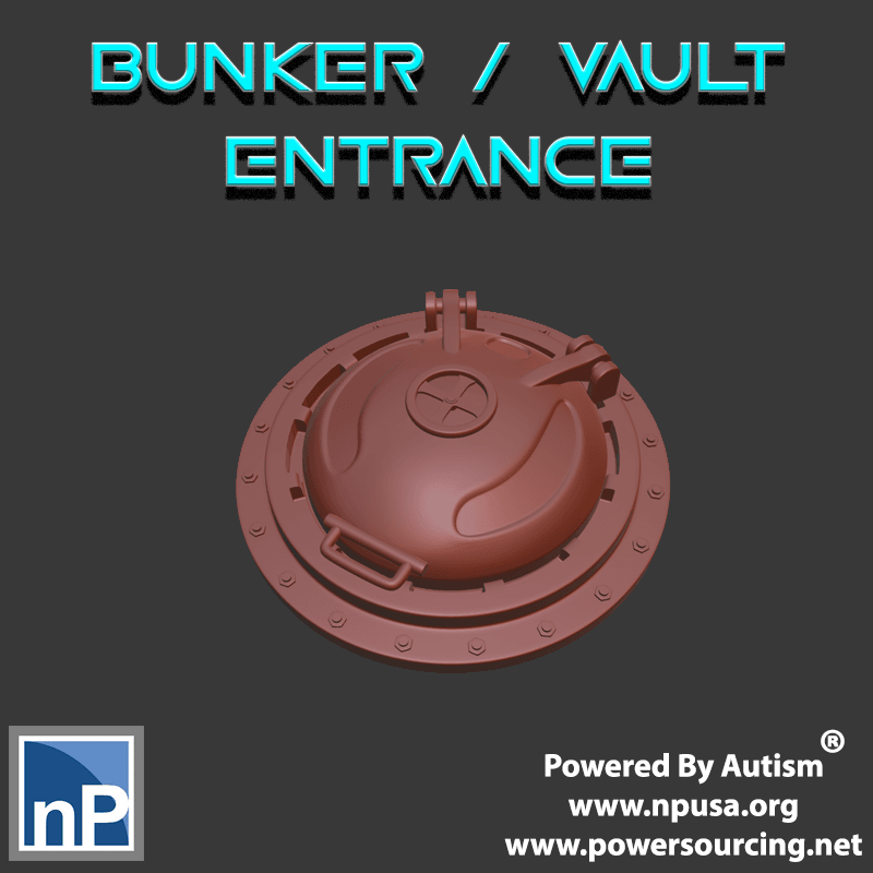 Bunker Entrance 3d model