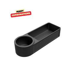 MODULAR MULTIPURPOSE ORGANIZER - ROTATING / MODERN ORGANIZER / DESKORGANIZER / TOOLBOX / CUSTOMIZE 3d model