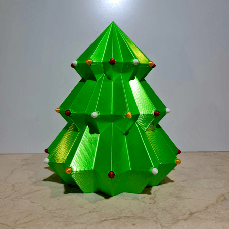 Christmas led tree 3d model