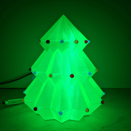 Christmas led tree 3d model
