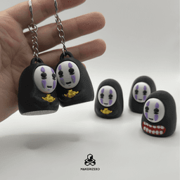 Kaonashi (No-Face) Clicker 3d model