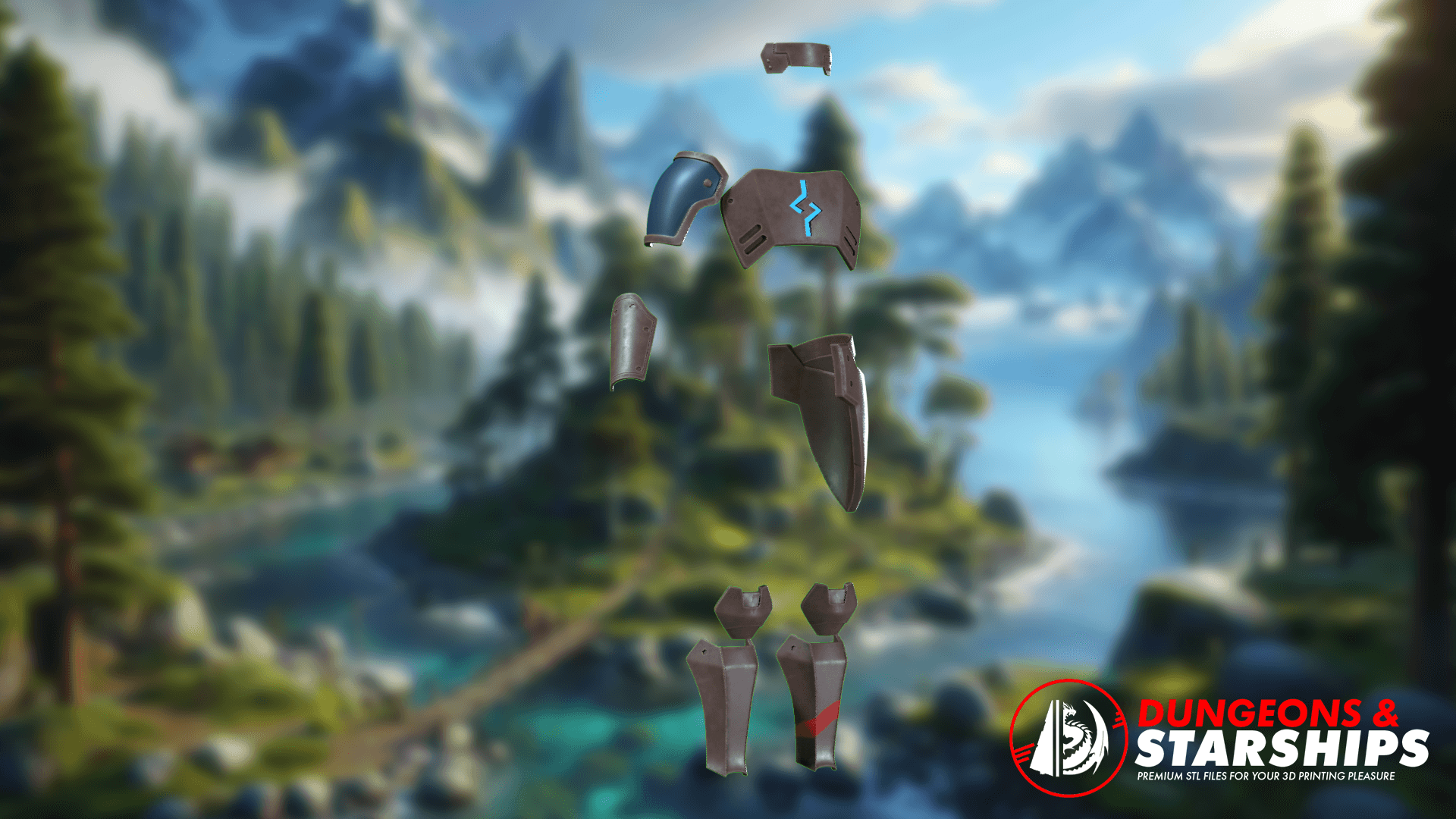 Palworld Metal Armor 3d model