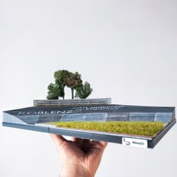 Nurburgring Karussell Diorama for Hot Wheels and 1:64 Diecast Cars & Figure 3d model