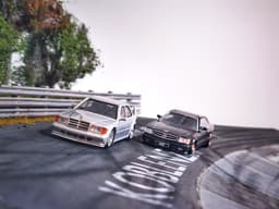 Nurburgring Karussell Diorama for Hot Wheels and 1:64 Diecast Cars & Figure 3d model