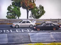 Nurburgring Karussell Diorama for Hot Wheels and 1:64 Diecast Cars & Figure 3d model