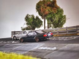 Nurburgring Karussell Diorama for Hot Wheels and 1:64 Diecast Cars & Figure 3d model