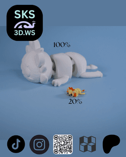 Lion Fidget articulation free model 3d model