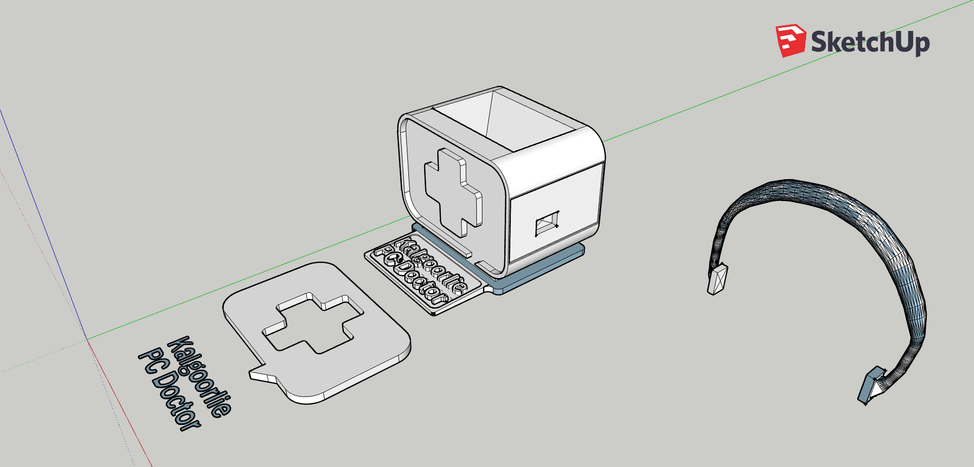 Business card holder .stl 3d model