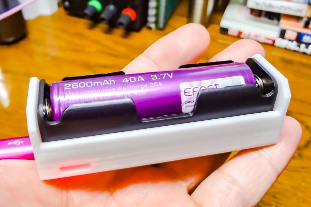 Compact USB Charger for 18650 Battery (TP4056) 3d model