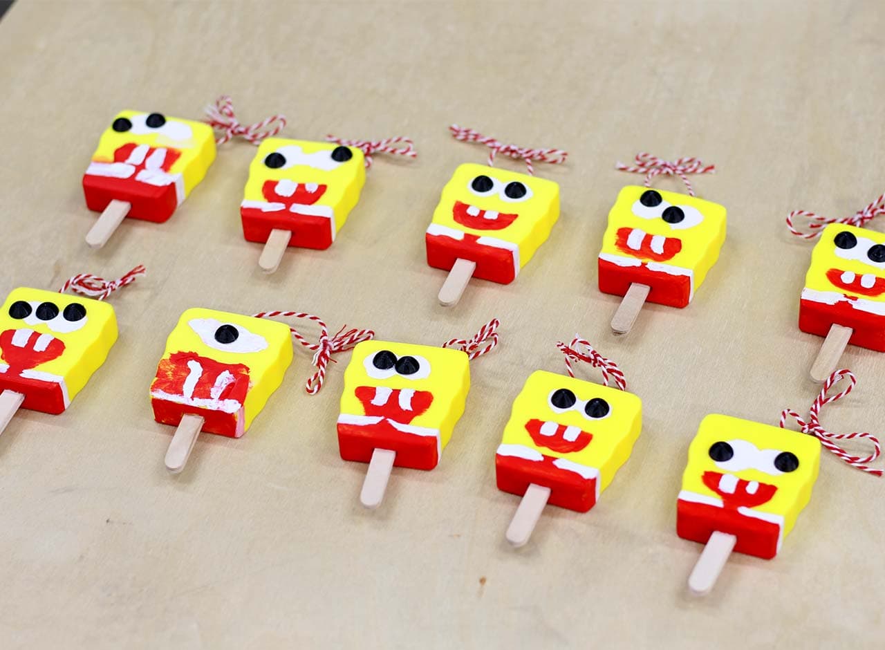 Intentionally Bad SpongeBob Popsicles 3d model
