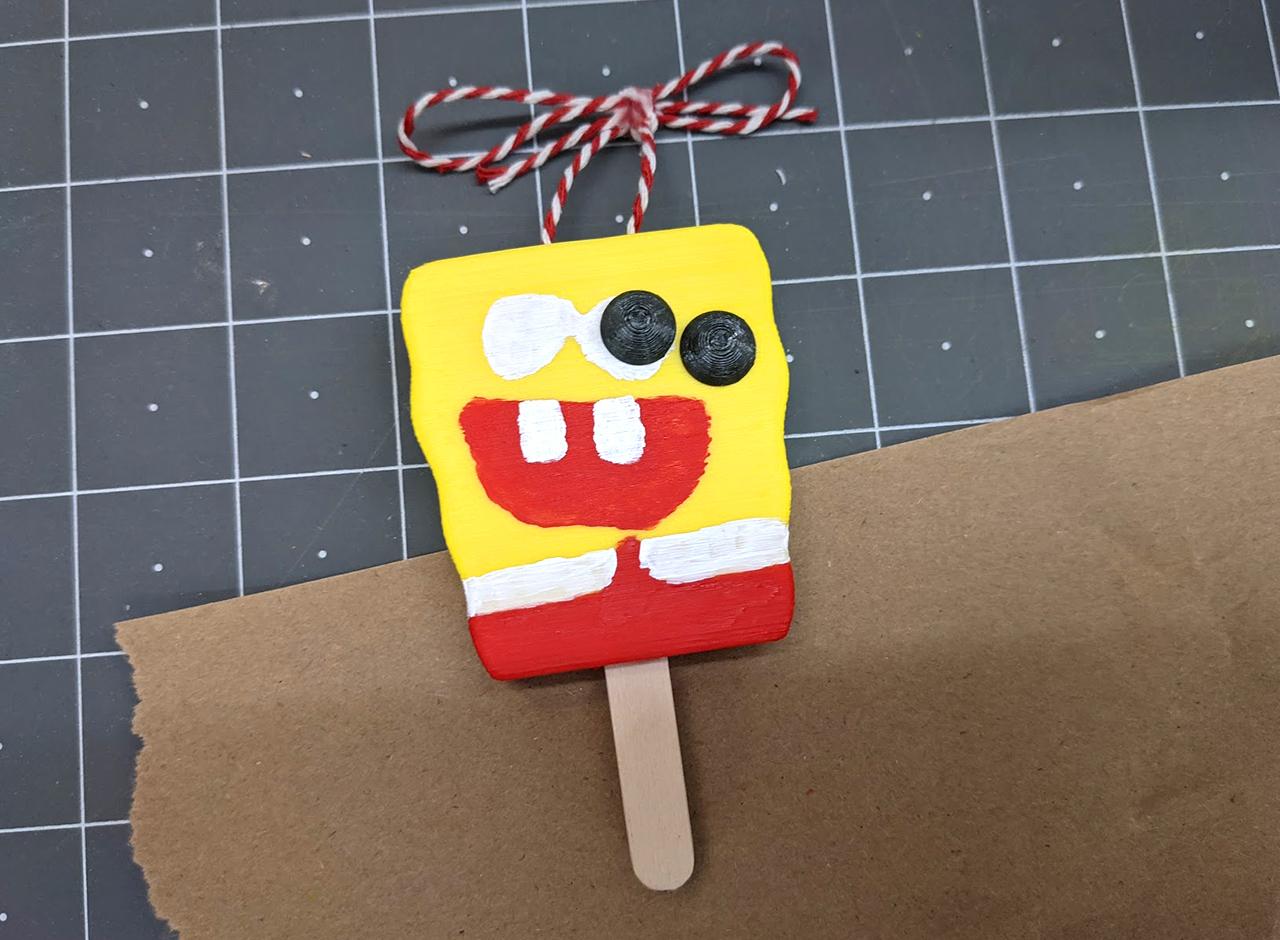 Intentionally Bad SpongeBob Popsicles 3d model