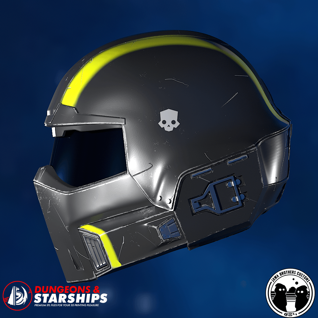 B0-1 Tactical Helmet - Helldivers 2 3d model