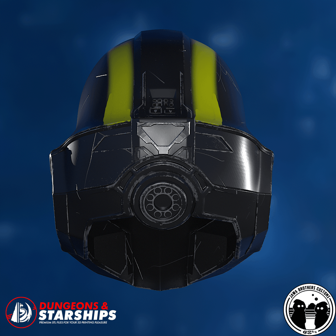 B0-1 Tactical Helmet - Helldivers 2 3d model