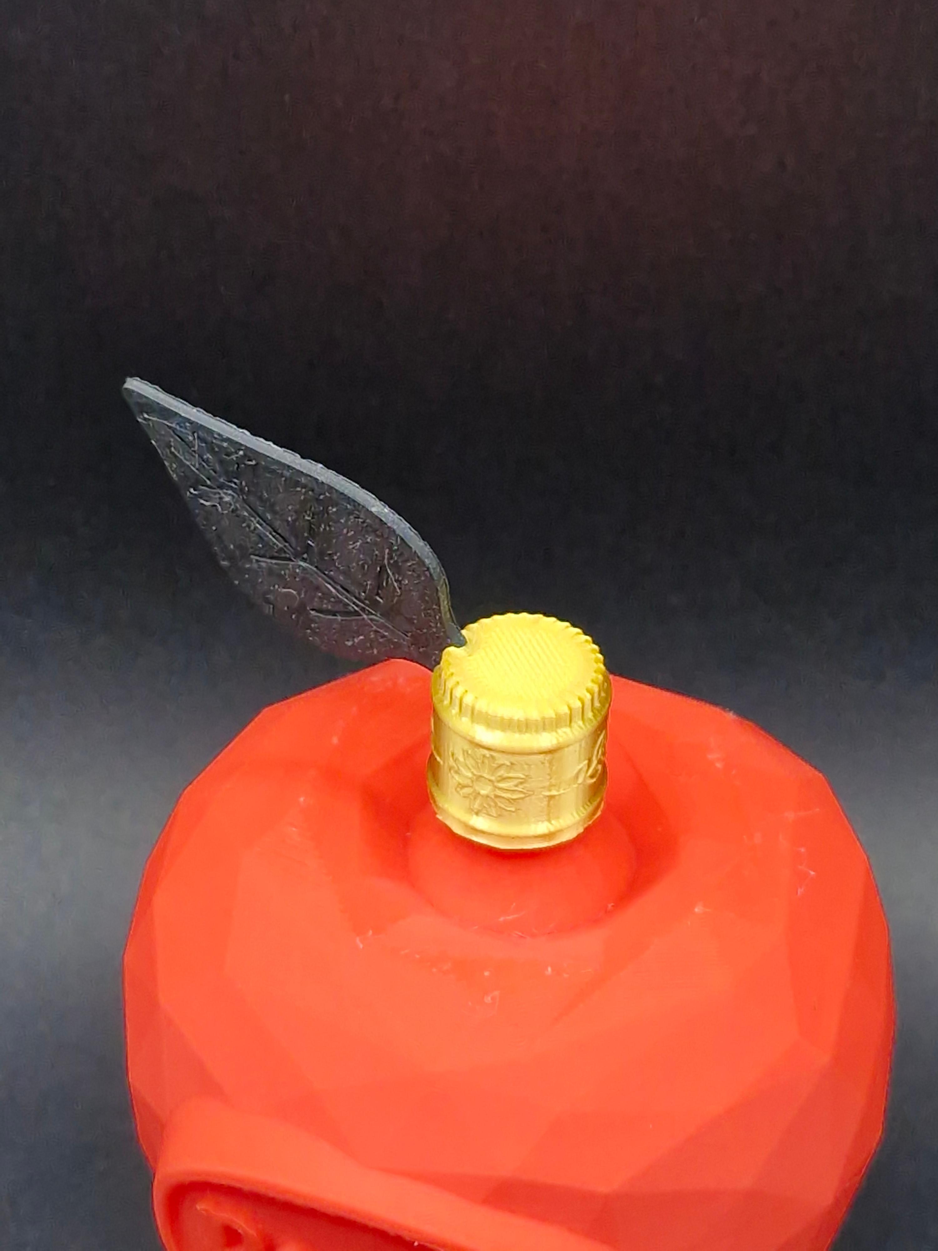 Poison Apple Display Bottle 3d model