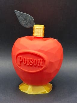 Poison Apple Display Bottle 3d model