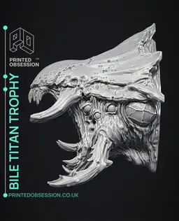 Bile Titan Trophy - Hell Divers 2 - Fan Art 3d model