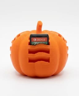 Pumpkin Switch Game Holder 3d model