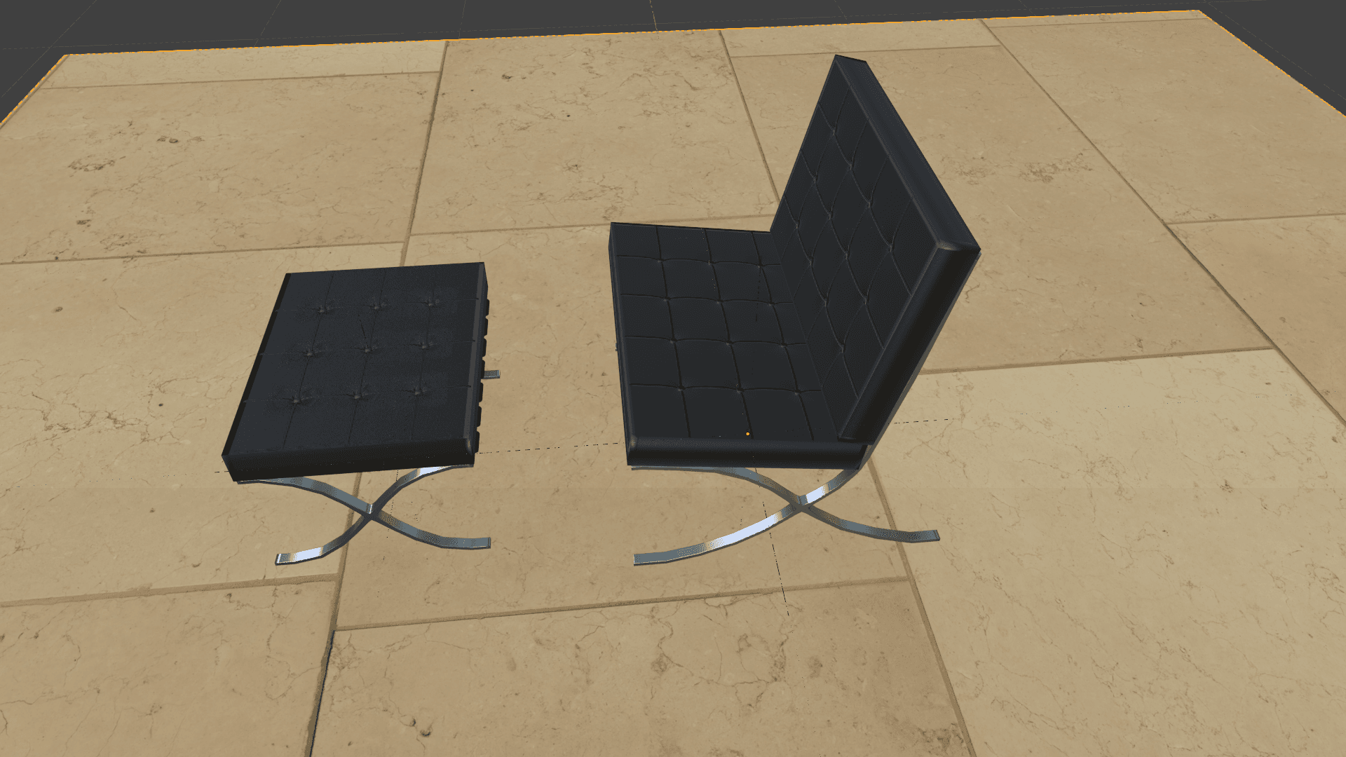 matrix chair origin.obj 3d model