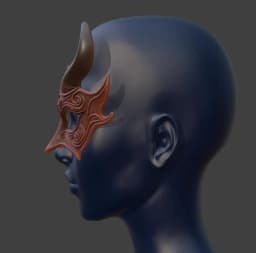 Succubus Eye Mask 3d model