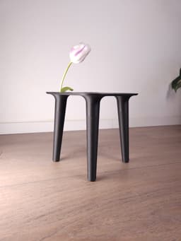 Table - Plant Riser - Flower Vase - Crumb collector 3d model