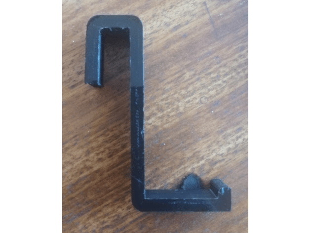 Simple Antec 900 Headset Clip 3d model