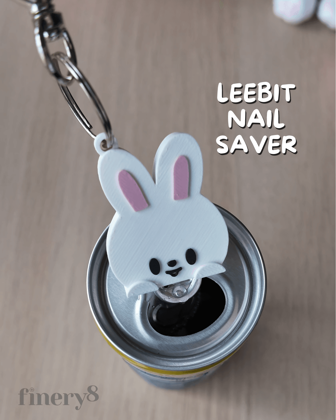 Stray Kids Leebit Nail Saver Keychain 3d model