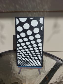 Optical illusion Balls 4 3d model