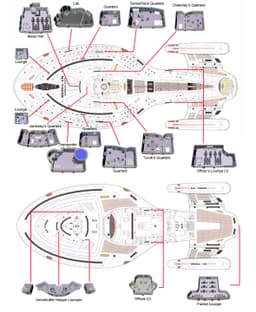 1/670 Voyager Interiors Set 1 3d model