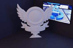 Emblema com Asas.stl 3d model