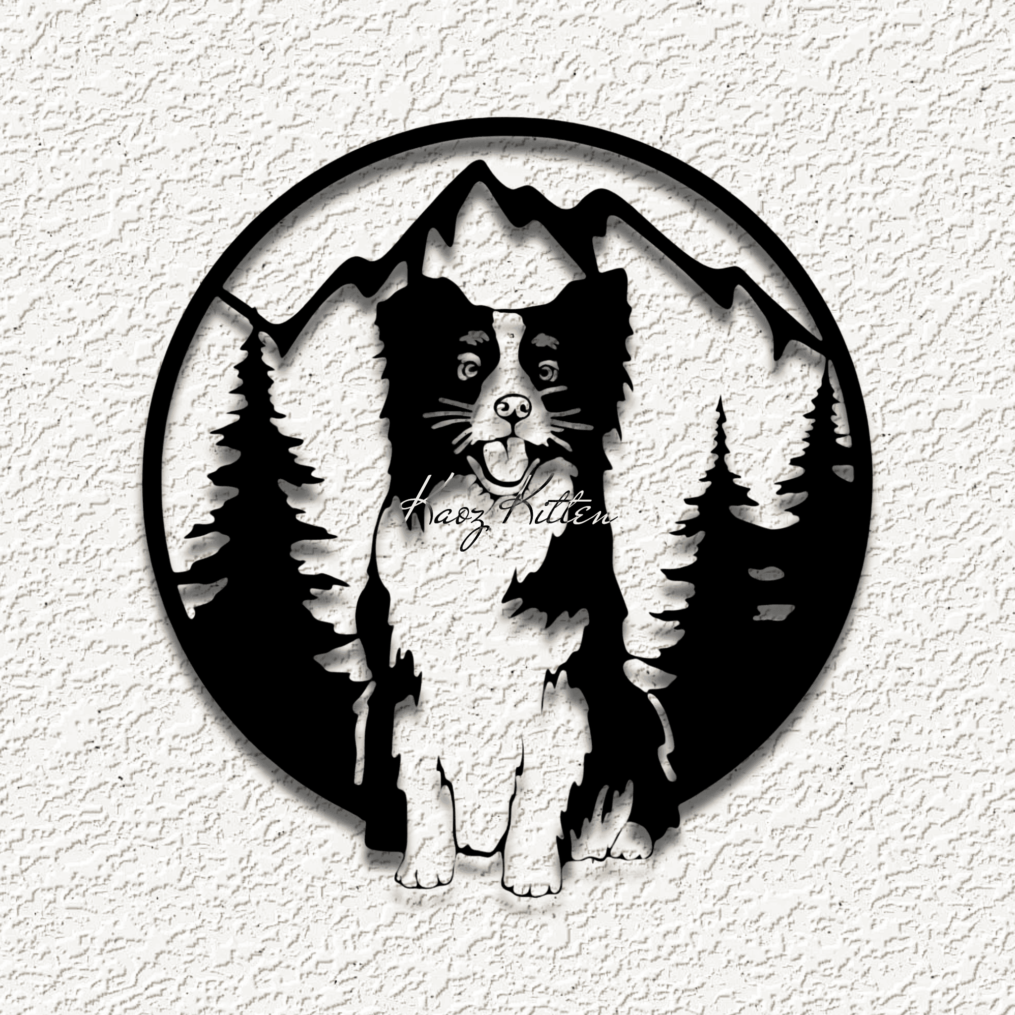 australian shepherd 6.stl 3d model